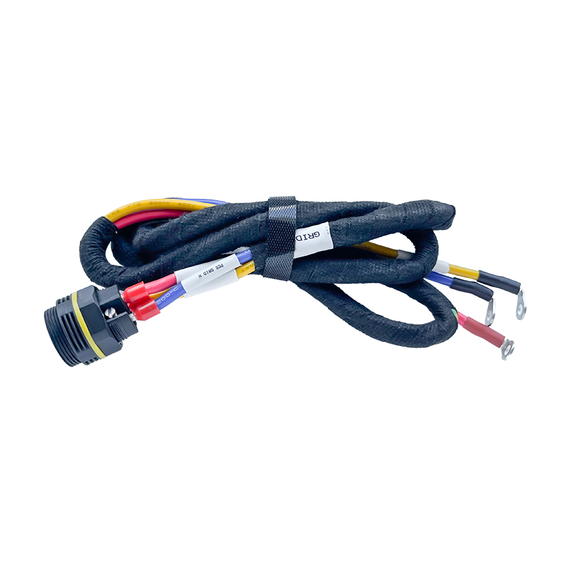 Custom AC power cable harness